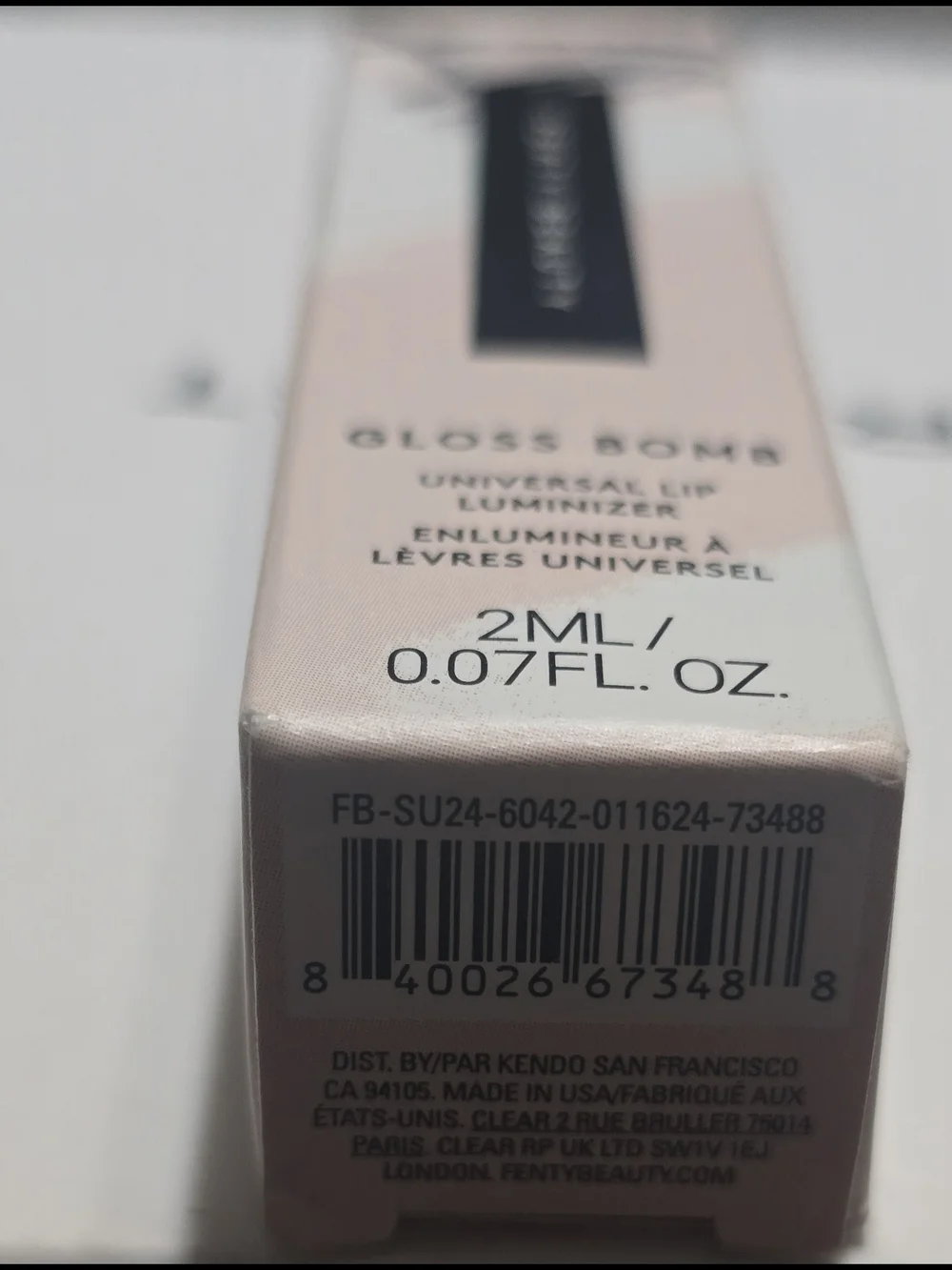 Fenty Beauty Gloss Bomb Lip Gloss In Riri Travel Size BNIB✨ FREE GIFT ✨